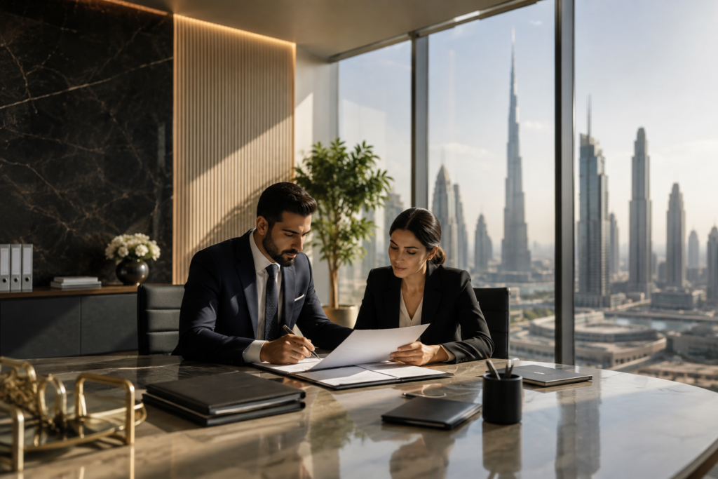 The Samimi DCS office in Dubai