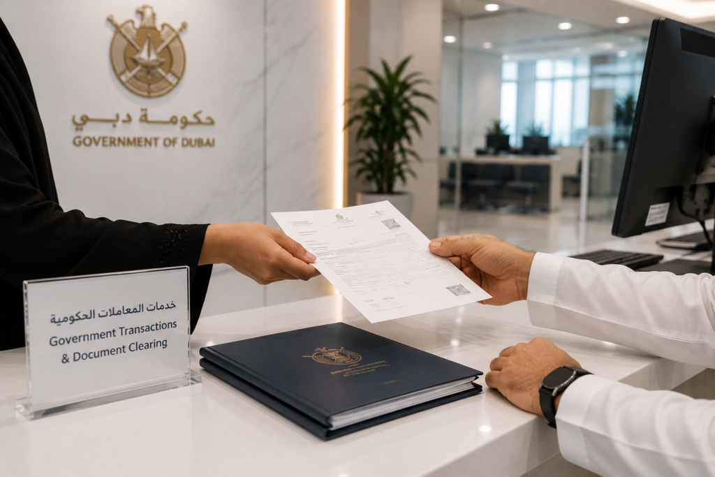 Government Transactions & Document Clearing